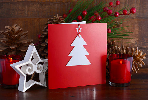 istock Handmade Christmas Greeting Card 499462928