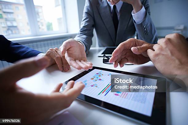 Analyzing Report Stock Photo - Download Image Now - Business, Improvement, Analyzing