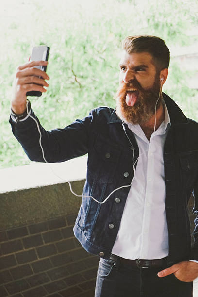 istock Businessman In London Taking Selfie 499476920