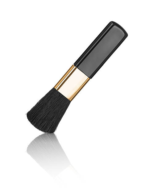 istock closeup of a blush brush with reflection 499480324