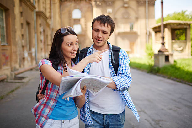 istock Couple of tourists 499481060