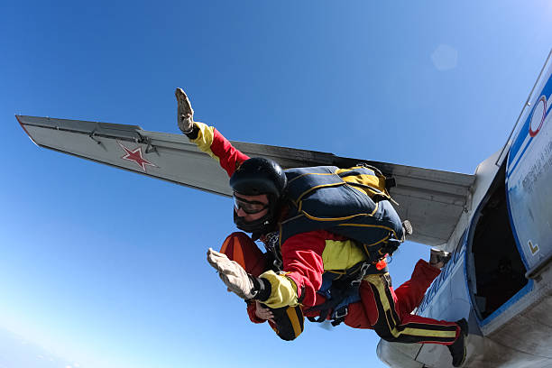 istock Skydiving photo. Tandem. 499482076