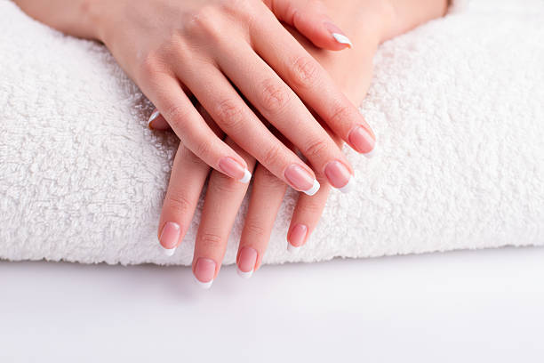 istock Manicure in a beauty salon. 499482474