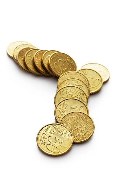 istock Money: Euro Coins Isolated on White Background 499482892