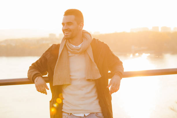 istock Young man enjoys the outdoors 499486728