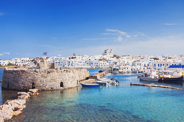 paros isola, delle cicladi, grecia - paros foto e immagini stock