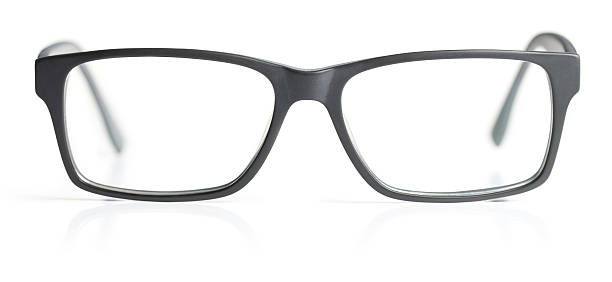 istock Eye glasses isolated on white 499489124