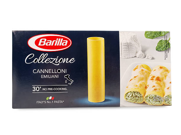 barilla паста - cereal box food carbohydrate стоковые фото и изображения