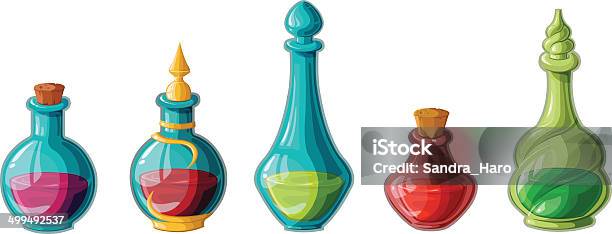 Magic Potions Stock Illustration - Download Image Now - Alchemist, Alchemy, Antidote
