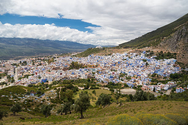 Chefchaouen Morocco stock photo