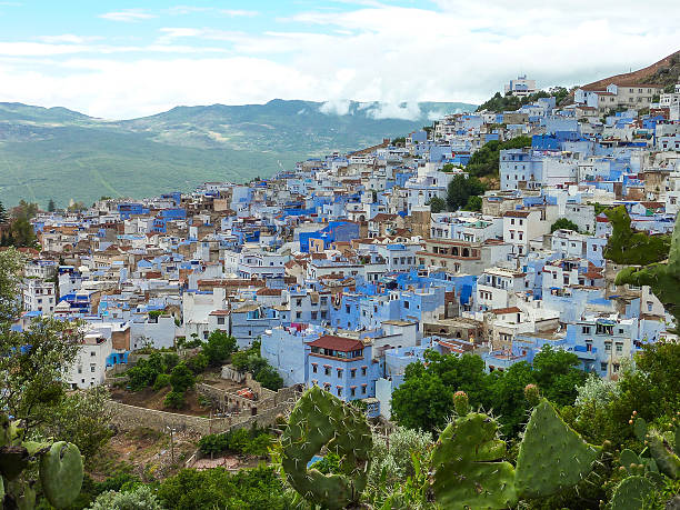 Chefchaouen Morocco stock photo