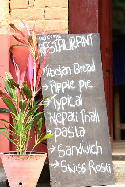 istock Restaurant advertisement. Bandipur-Nepal. 0458 499493235