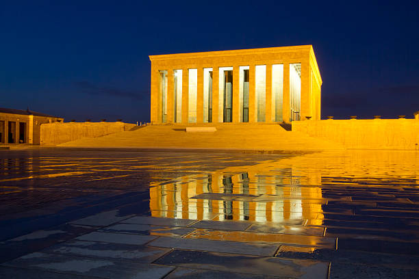 istock Anitkabir at night -  Ataturk Mausoleum 499493271