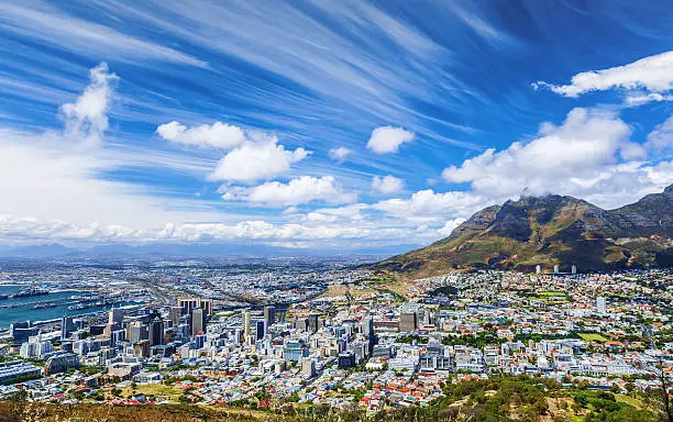 Photo of Cape Town city view