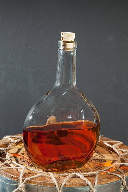 istock Bottle of of brandy 499510286