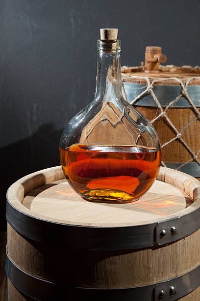 istock Bottle of of brandy 499510396