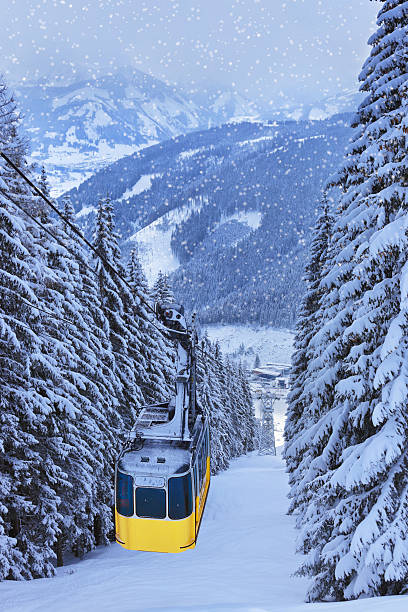 istock Mountains ski resort Zell-am-See Austria 499512544