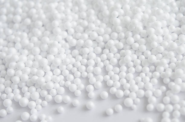 istock Pieces of foam plastic like snow balls 499512952
