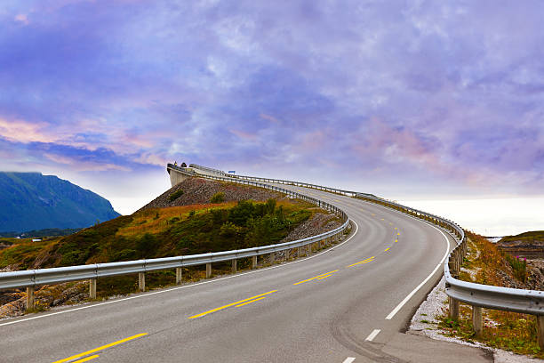 istock Fantastic bridge on the Atlantic road in Norway 499513252