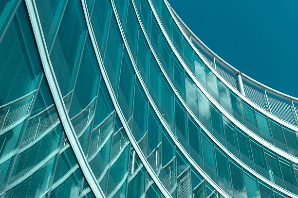 istock Modern office building facade 499513760