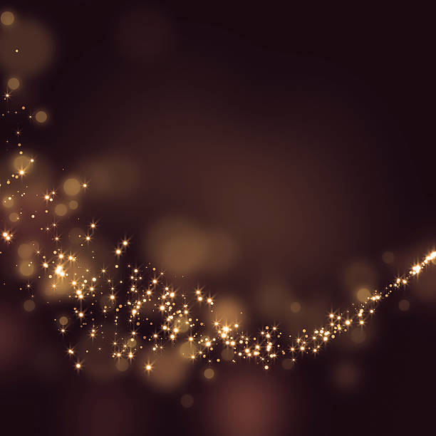 glittering stars on bokeh background glittering stars on bokeh background gala stock pictures, royalty-free photos & images