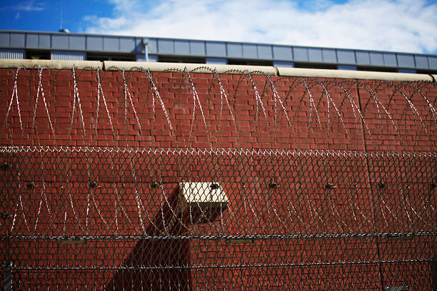 istock Fence of a detention centre 499515861