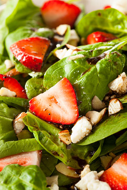 istock Organic Healthy Strawberry Balsamic Salad 499516625