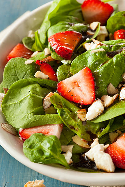 istock Organic Healthy Strawberry Balsamic Salad 499516629