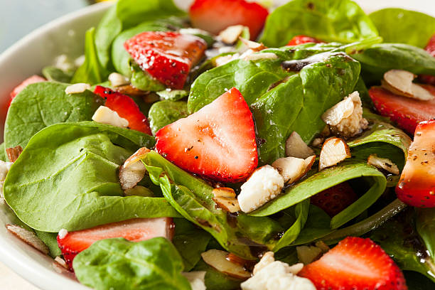 istock Organic Healthy Strawberry Balsamic Salad 499516631