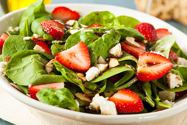 istock Organic Healthy Strawberry Balsamic Salad 499518527