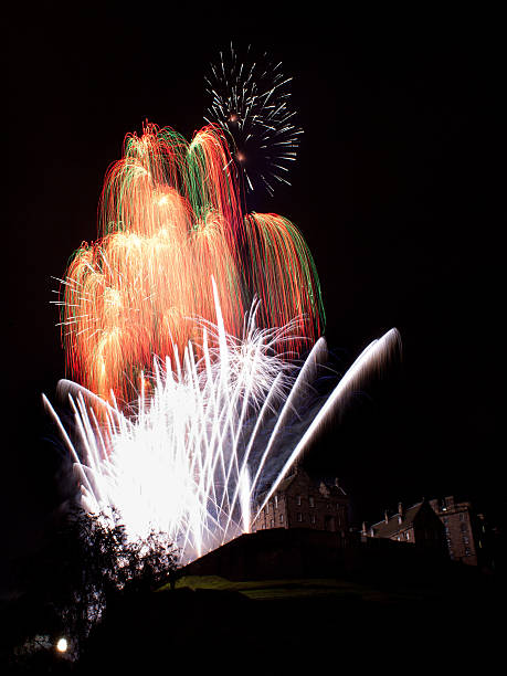 istock Fireworks in Edinburgh Castle New Year's Eve 499519444