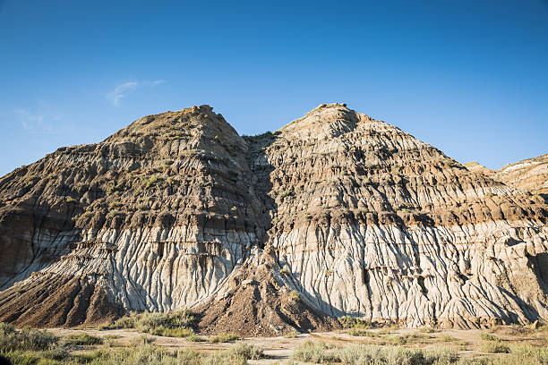 istock sandstone scenery Badlands Drumheller Canada 499519820