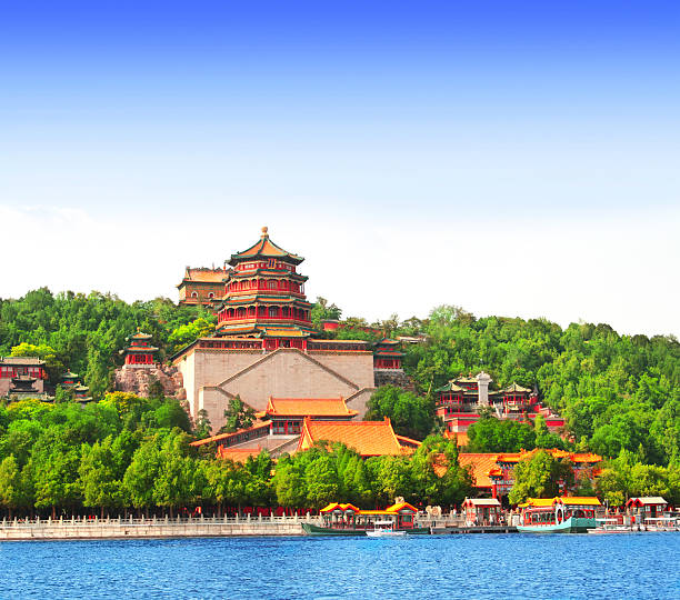 Summer Palace in Beijing, China stock photo