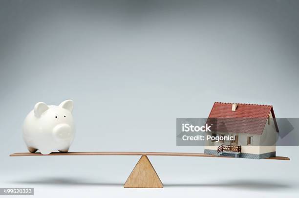 Home Loans Market Stock Photo - Download Image Now - Home Ownership, Horizontal, House