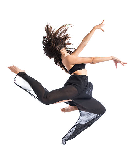 istock Young fitness female jumping 499520768