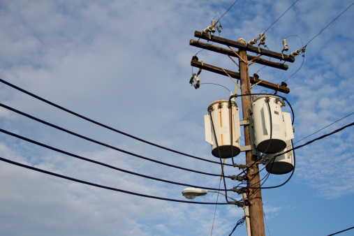 Telegraph Pole，Electric facilities，Communication equipment