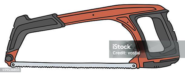 Saw Stock Illustration - Download Image Now - Cartoon, Cutting, Electric Saw