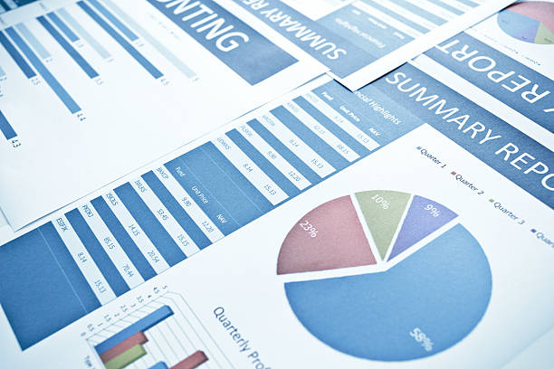istock Showing business and financial report. Accounting 499537218