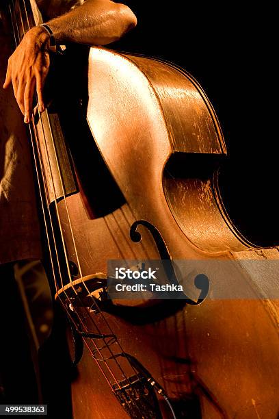 Double Bass Stock Photo - Download Image Now - Double Bass, Country and Western Music, Street Musician