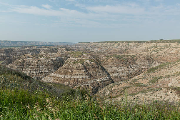 istock sandstone scenery Badlands Drumheller Canada 499540392