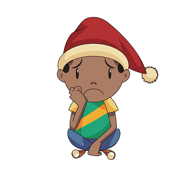 Sad Boy At Christmas Stock Illustration - Download Image Now - Child, Christmas, Sadness - iStock Sad Boy At Christmas Stock Illustration - Download Image Now - Child, Christmas, Sadness - iStock