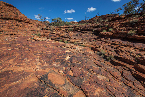 Kings Canyon in the Centre of Australia