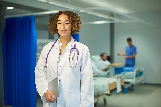 istock female doctor portrait 499545496