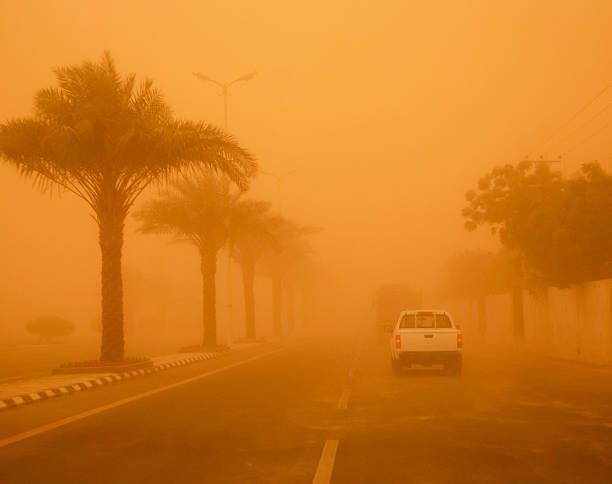 모래 폭풍 - sandstorm 뉴스 사진 이미지