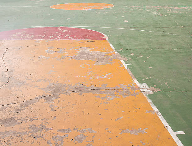 istock old concrete basketball court 499547234