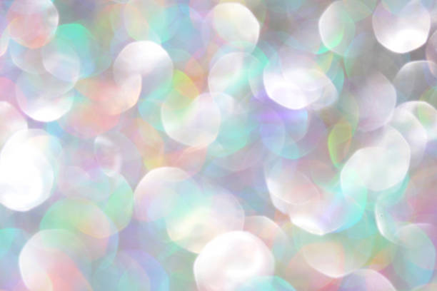 istock Rainbow festive Christmas elegant abstract background soft lights 499547298
