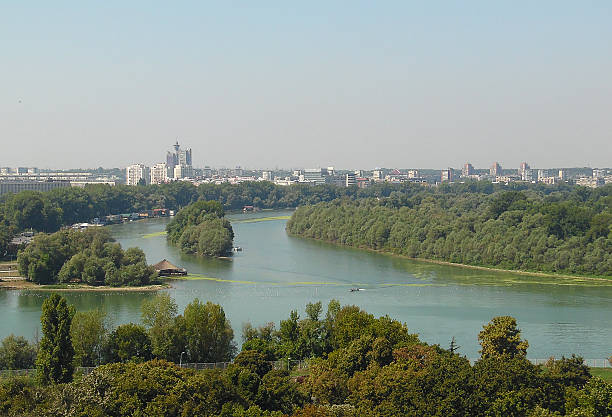 istock Belgrade city skyline 499547438