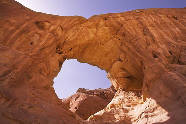 istock Natural picturesque erosive arch 499552535