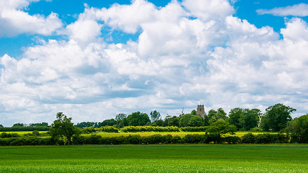 istock Suffolk countryside on a bright sunny day, England, UK 499552541