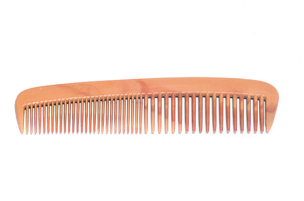 istock Brown comb for the hair to look good. 499552623
